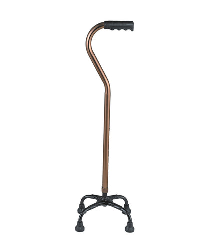 Chrome Quad Walking Stick FS9212L