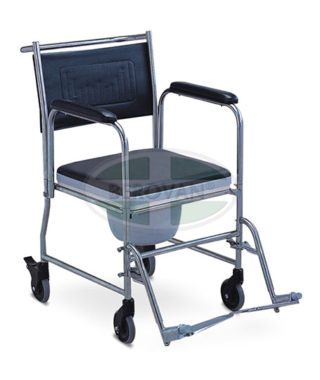 Stainless Steel Commode Wheelchair FS691S
