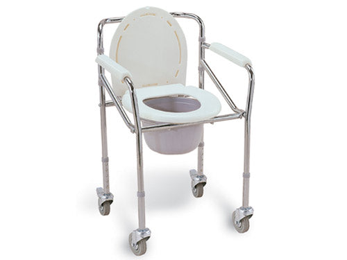 Commode Chair with Wheels FS696