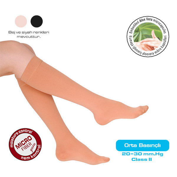 Knee High Stockings (Closed Toe) V-905