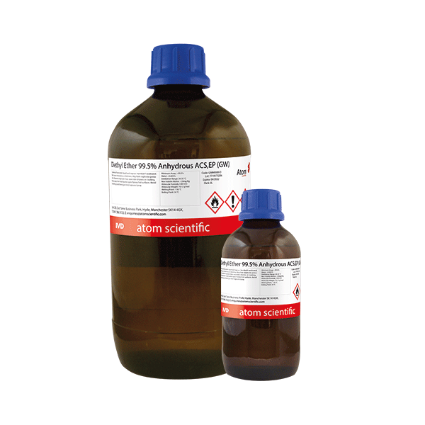 DIETHYL ETHER 99.5% ANHYDROUS
